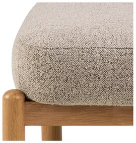 Бежово кресло от плат букле Burley – Actona