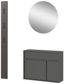 Антрацитен комплект за коридор Ameca 2.0 – Germania