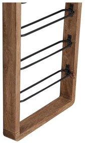 Кафяв стенен стелаж за 8 бутилки вино Sorrento - Light &amp; Living