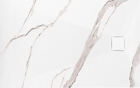 Корито за душ кабина Magnum CARRARA WHITE 80x100