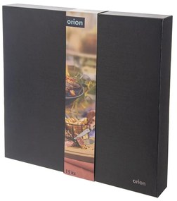 Прибори за хранене от неръждаема стомана в сребрист и естествен цвят, 15 бр. – Orion