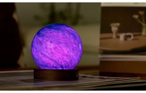 Светлинна декорация с USB в тъмно естествен цвят ø 8 cm Galaxy Breeze – Gingko