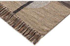 Ръчно изработен килим от рециклиран памук подходящ за пране 120x170 cm Chandia – Universal