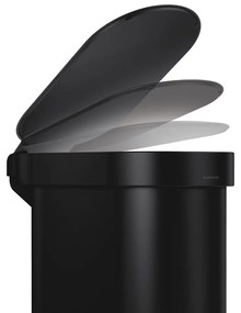 Стоманен кош за отпадъци с педали 45 л Slim - simplehuman