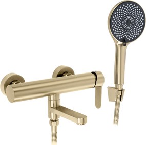 Смесител за вана Rea Arcos Brushed Gold