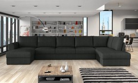 Ъглов диван Wilma large-Black-Right