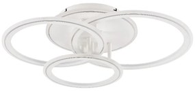 Zuma Line MS238130-WH - LED Димируема лампа LUNAR LED/55W/230V 3000-6000K бял + д.у.