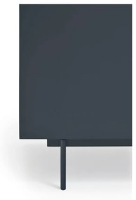 Масичка за телевизор в антрацит и естествен дъб 180x45 cm Otto - Teulat