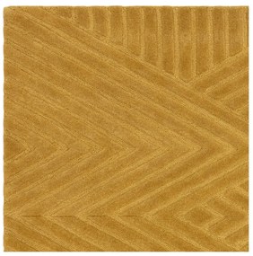Жълт вълнен килим в цвят охра 120x170 cm Hague - Asiatic Carpets