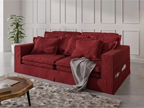 Червен диван 236 cm Nora – Ropez