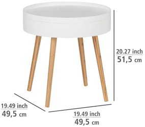 Кръгла маса за съхранение ø 49,5 cm Finja - Wenko