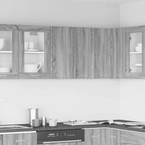815112 vidaXL Окачен шкаф, Lyon сив сонома, 60x31x60 см, инженерно дърво