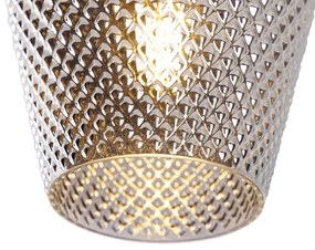 Интелигентен таванен аплик месинг с опушено стъкло с Wi-Fi A60 - Karce