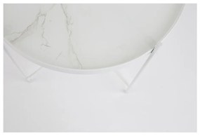 Бяла масичка за кафе Cupid - Zuiver