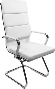 Рецепционен стол Veilstone-Бял