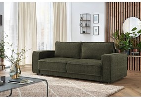 Зелен разтегателен диван Emile - Bobochic Paris