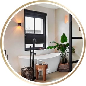 Огледало LED 70cm MMJ Gold