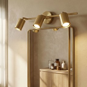 Stenen aplik za banya APP1898-3W BRUSH GOLD