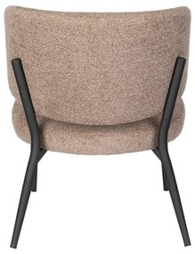 Светлокафяво кресло Sanne – White Label