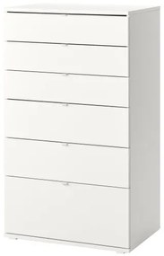 VIHALS скрин с 6 чекмеджета, с функция за закрепване/отключване 304.832.47