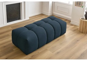 Тъмносиня табуретка за крака Mont-Blanc - Bobochic Paris