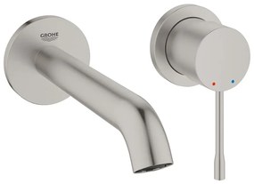 GROHE 19408DC1 - Смесител за умивалник ESSENCE 183 мм неръждаема стомана