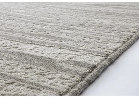 Светлосив вълнен килим 120x180 cm Tejat - Agnella
