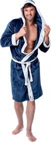 Мъжки халат Comfort Navy