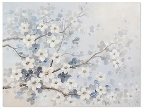 Картина DKD Home Decor Ориенталски Черешово дърво (120 x 3,7 x 90 cm) (2 броя)