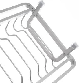 Черно-бял метална тавичка за оттичане 41,5x17 cm Deluxe – Orion