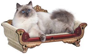 Луксозна котешка драскалка във формата на диван