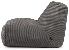 Пуф от рипсено кадифе в цвят горчица Tube 100 – SLOWDOWN