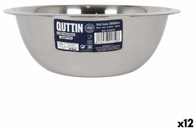 Купа Quttin Смесител Неръждаема стомана 3,5 L Ø 28,4 x 9,7 cm (12 броя)