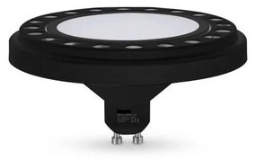 LED Крушка ECOLINE AR111 GU10/15W/230V 3000K 120° черен - Brilagi