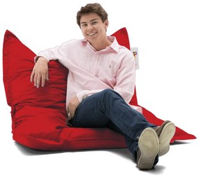 Градински пуф Cushion Pouf 100x100, цвят Червен
