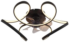 Globo 03638 - LED вентилатор LORIS LED/40W/230V 3000-6000K с дистанционно