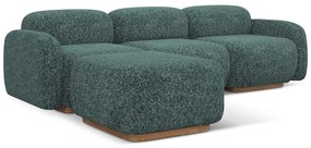 Тюркоазен модулен ъглов диван (променлив) Ailani – Makamii