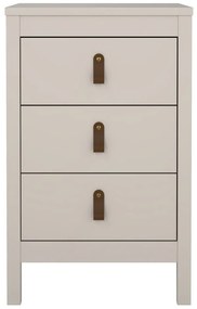 Сиво-бежово нощно шкафче Madrid – Tvilum