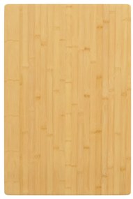 352717 vidaXL Плот за маса 60x100x2,5 см бамбук