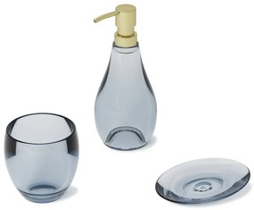 Син пластмасов диспенсер за сапун Droplet - Umbra