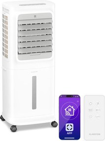 Klarstein Breezcube умен въздушен охладител с водно охлаждане | 340 м³/ч | 10 л | 30 м² | 3 режима | 50 W