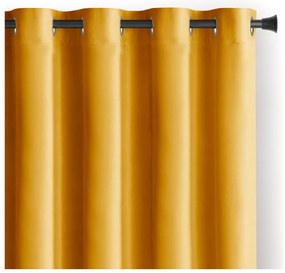 Жълто dimout перде 140x245 cm Eyelets – Restilo