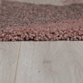 Розов и сив килим , 60 x 230 cm Nuru - Flair Rugs