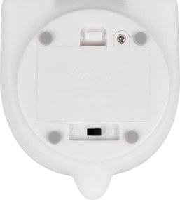 Бяла детска нощна лампа Rexy – Reality