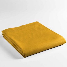 Жълт памучен чаршаф 240x300 cm Lina – douceur d'intérieur