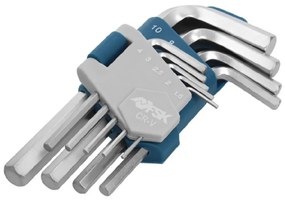 Комплект Гаечни Ключове Ferrestock 1,5 - 2 - 2,5 - 3 - 4 - 5 - 6 - 8 - 10 mm 9 pcs