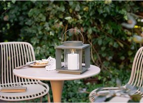 Метален/стъклен фенер (височина 20,5 cm) Lohals – House Nordic