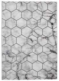 Сив/сребърен килим 220x160 cm Craft - Think Rugs