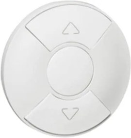 Legrand Лицев панел за ролетни щори цвят бял Celiane - 068151