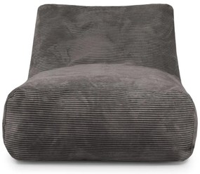 Пуф от рипсено кадифе в цвят горчица Tube 100 – SLOWDOWN